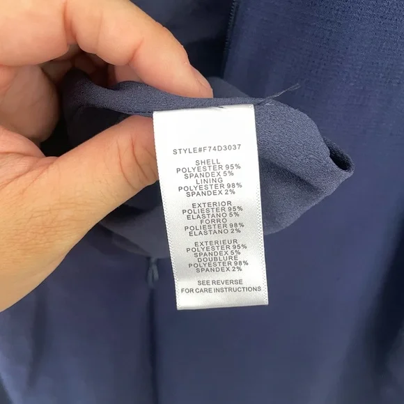 Navy Adeline Rae size L - elegant - Picture 5 of 8